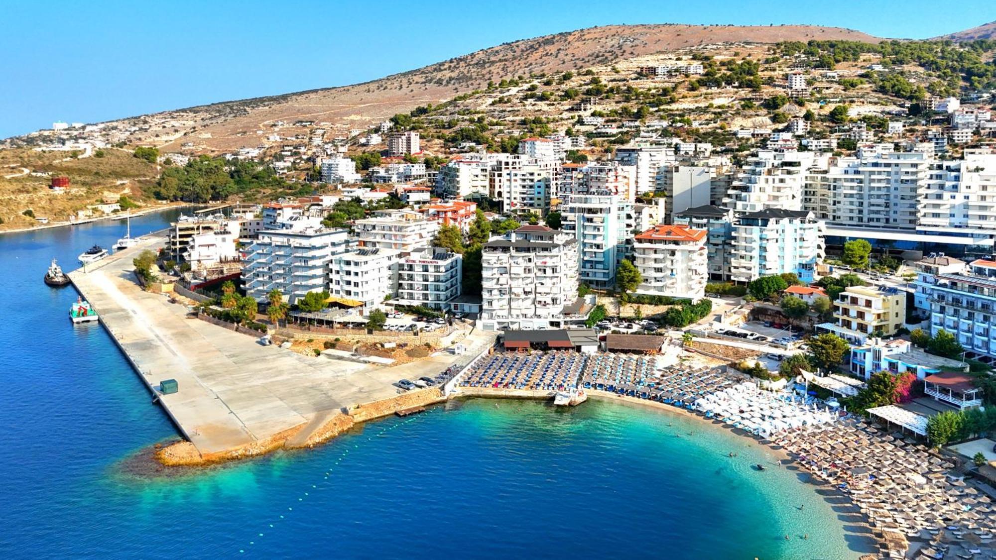 Panorama View Apartments Sarandë Exteriér fotografie