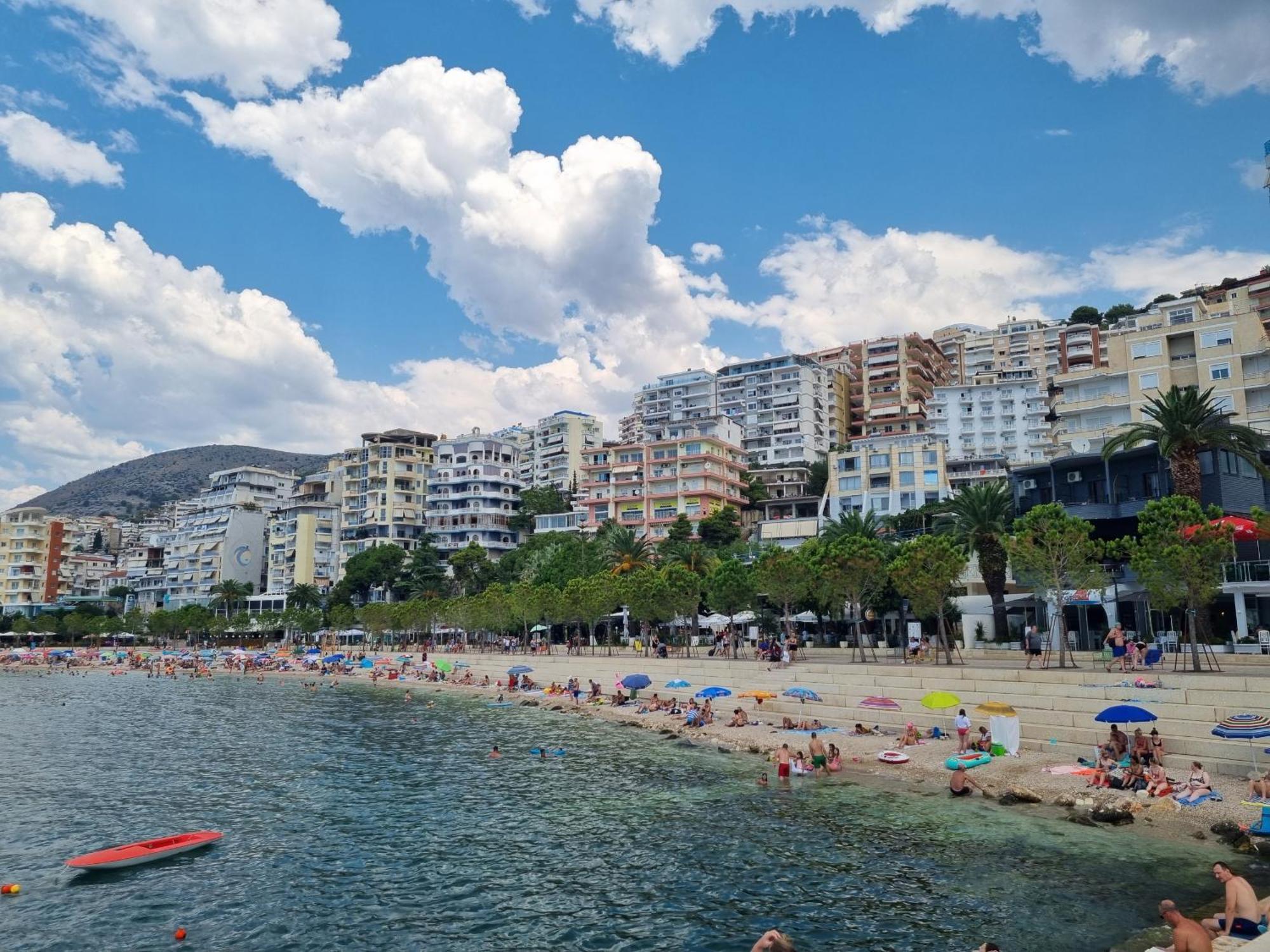 Panorama View Apartments Sarandë Exteriér fotografie